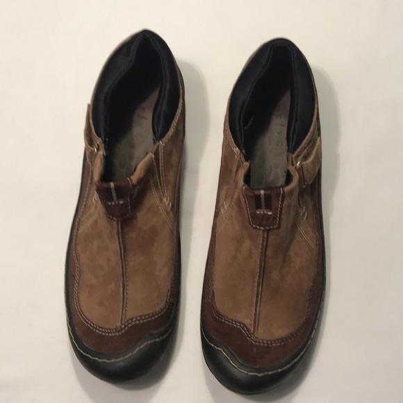 Clarks Shoes - Privo By Clarks Sz 8 Leather Slip On Shoes